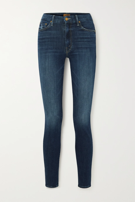 유럽직배송 마더 MOTHER Looker distressed high-rise skinny jeans 24062987016526759