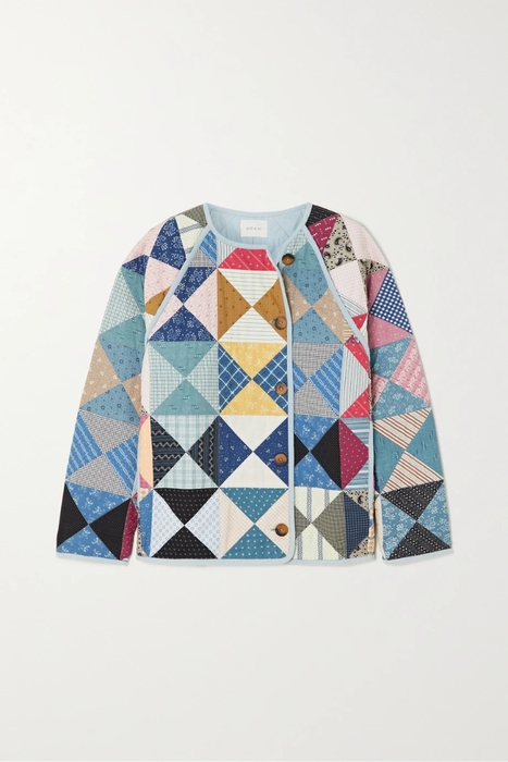 유럽직배송 도엔 자켓 DÔEN Sedona patchwork printed quilted organic cotton jacket 24772899113112048