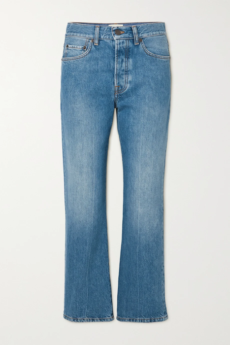 유럽직배송 더로우 THE ROW Montero cropped mid-rise straight-leg jeans 17266703523579606