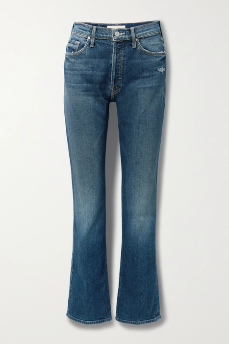 유럽직배송 마더 MOTHER The Tripper Sneak high-rise straight-leg jeans 16114163150989216