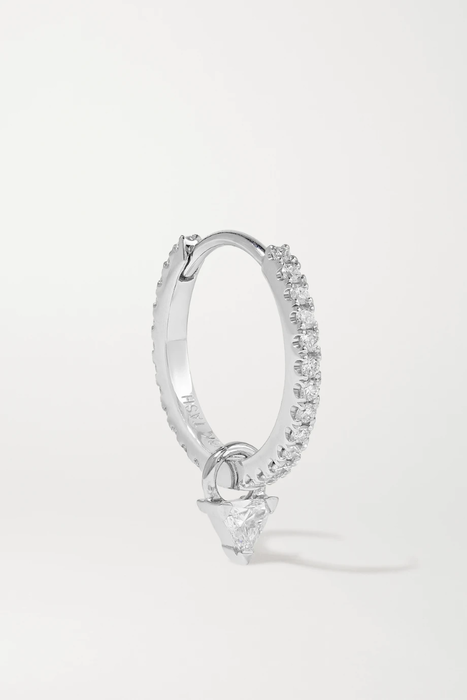 유럽직배송 마리아타쉬 귀걸이 MARIA TASH Eternity 9.5mm 18-karat white gold diamond earring 2499567819656309