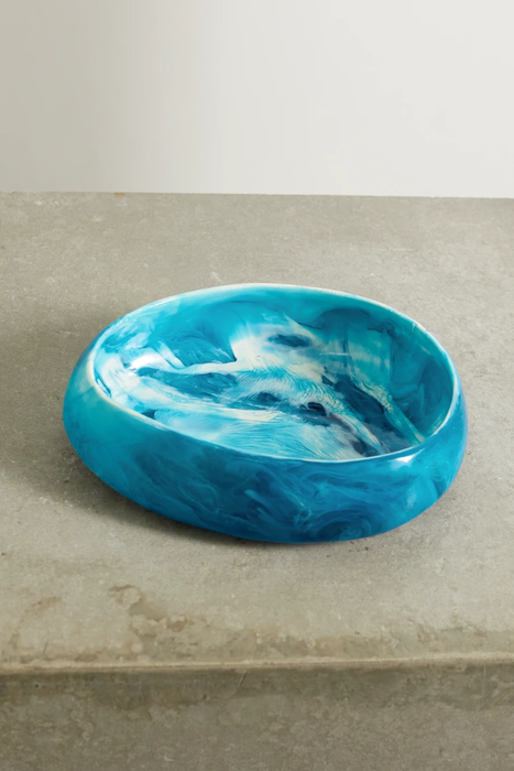 유럽직배송 DINOSAUR DESIGNS Rock medium 22cm swirled resin bowl 16114163150904499