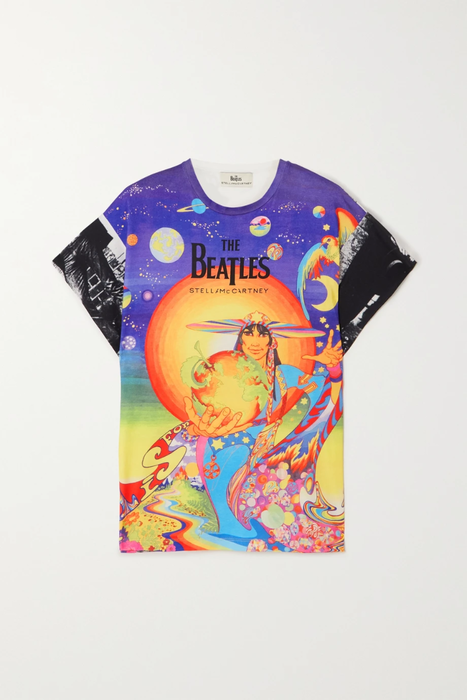 유럽직배송 스텔라맥카트니 티셔츠 STELLA MCCARTNEY + The Beatles Get Back printed cotton-jersey T-shirt 24062987016705905