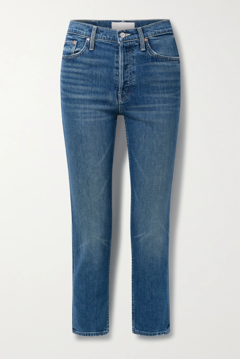 유럽직배송 마더 MOTHER The Tomcat high-rise straight-leg jeans 24062987016529154