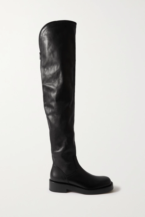 유럽직배송 앤드뮐미스터 ANN DEMEULEMEESTER Nicky leather over-the-knee boots 15546005221975280