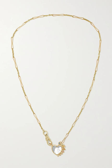 유럽직배송 PASCALE MONVOISIN Gabin N°4 9-karat gold multi-stone necklace 19971654706759592