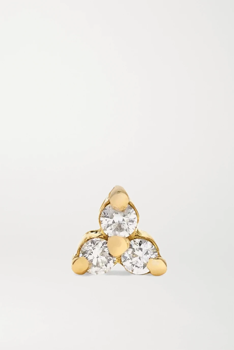 유럽직배송 마리아타쉬 귀걸이 MARIA TASH Tiny 18-karat white gold diamond earring 17957409490480110