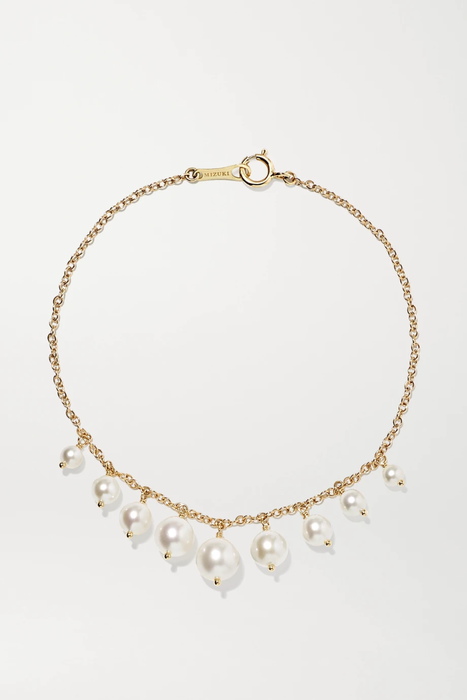 유럽직배송 미즈키 팔찌 MIZUKI 14-karat gold pearl bracelet 19971654706969557