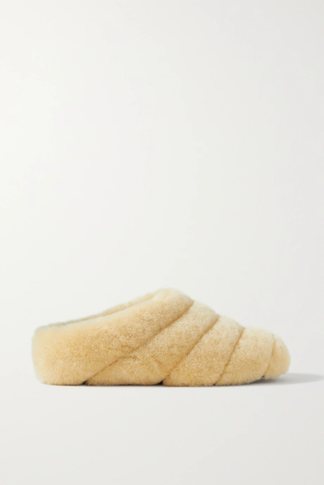 유럽직배송 프로엔자슐러 PROENZA SCHOULER Rondo quilted shearling slippers 13452677152444604