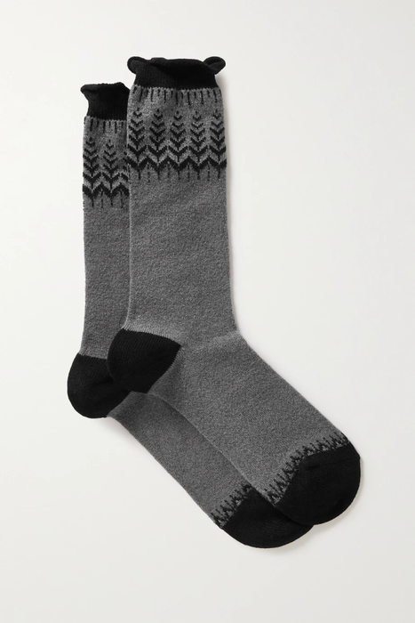 유럽직배송 팔케 FALKE Pine Grove jacquard-knit socks 24772899113397088