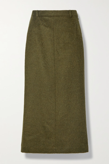 유럽직배송 더로우 스커트 THE ROW Luun wool and alpaca-blend midi skirt 17266703523590675