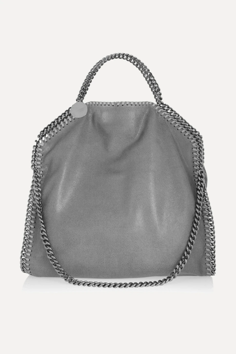 유럽직배송 스텔라맥카트니 STELLA MCCARTNEY The Falabella medium faux brushed-leather shoulder bag 26191867425565573