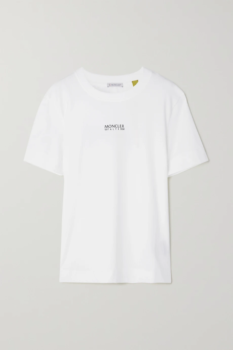 유럽직배송 몽클레어 지니어스 MONCLER GENIUS + 6 Moncler 1017 ALYX 9SM printed cotton-jersey T-shirt 30629810020074221