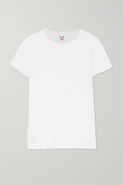 유럽직배송 리던 RE/DONE + Hanes 1960s cotton-jersey T-shirt 17957409494385192