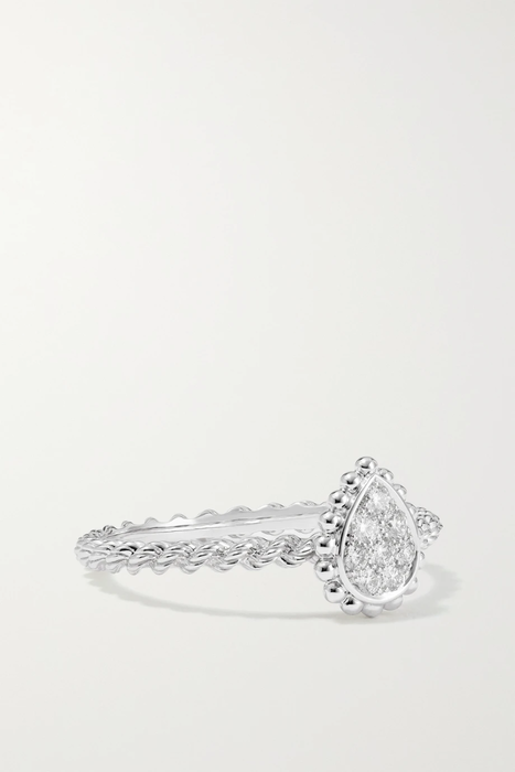 유럽직배송 부쉐론 반지 BOUCHERON Serpent Bohème 18-karat white gold diamond ring 11452292645161176