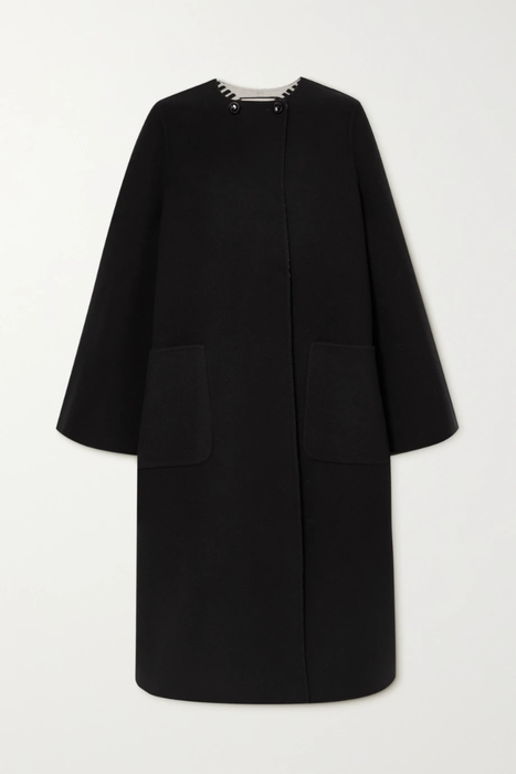 유럽직배송 구찌 코트 GUCCI Reversible wool and silk-blend coat 29419655932642167