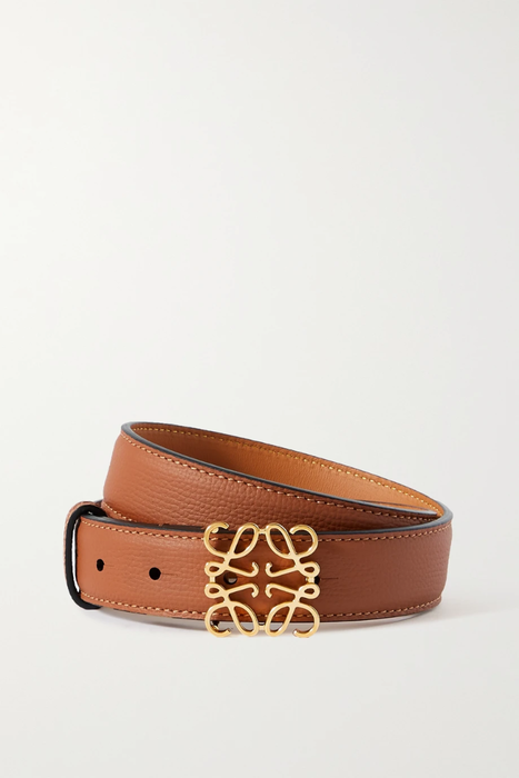유럽직배송 로에베 LOEWE Anagram textured-leather waist belt 22250442026077893