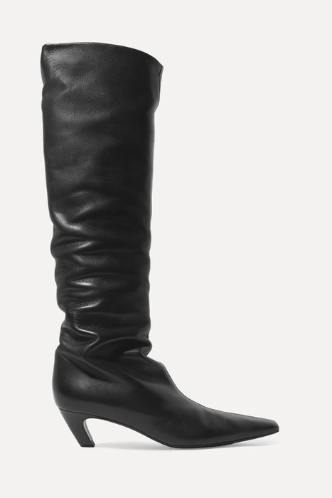 유럽직배송 카이트 KHAITE Davis leather knee boots 17428787259094653