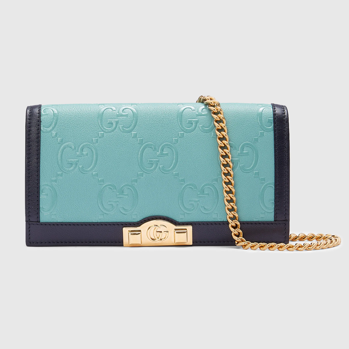 유럽직배송 구찌 GUCCI Gucci GG wallet with chain 676155UF4AX4967