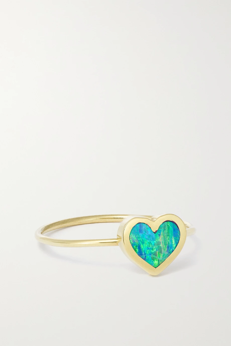 유럽직배송 제니퍼메이어 반지 JENNIFER MEYER Extra Small Heart 18-karat gold, lapis lazuli and diamond ring 6630340696685824