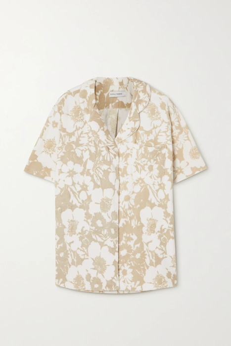 유럽직배송 페이스풀더브랜드 셔츠 FAITHFULL THE BRAND Montina floral-print cotton-terry shirt 24772899113562082