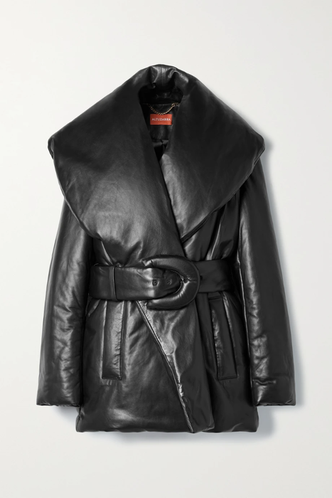 유럽직배송 알투자라 코트 ALTUZARRA Icarus belted padded leather coat 25185454455946522