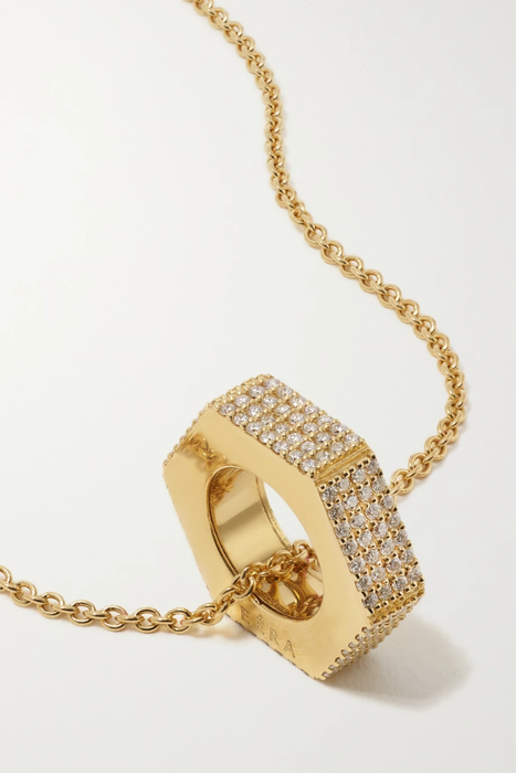 유럽직배송 이이알에이 목걸이 EÉRA Bullone 18-karat gold diamond necklace 16114163150876916