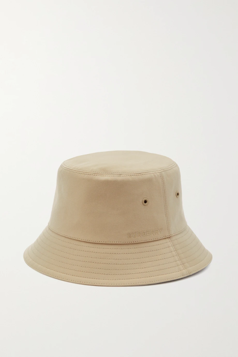 유럽직배송 버버리 BURBERRY Reversible embroidered cotton-gabardine bucket hat 25185454455771629