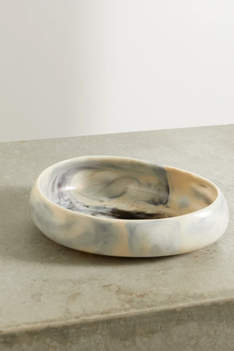 유럽직배송 DINOSAUR DESIGNS Rock medium 22cm swirled resin bowl 16114163150904482