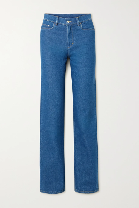 유럽직배송 반들러 WANDLER + NET SUSTAIN Poppy organic high-rise straight-leg jeans 17411127375806444
