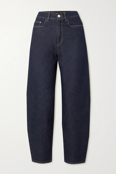 유럽직배송 반들러 WANDLER + NET SUSTAIN Chamomile organic cropped high-rise tapered jeans 17411127375806563