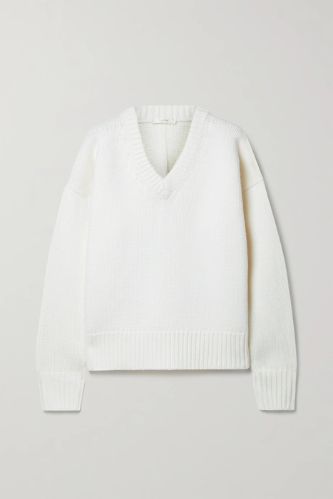 유럽직배송 더로우 THE ROW Davion wool and cashmere-blend sweater 17266703523590678