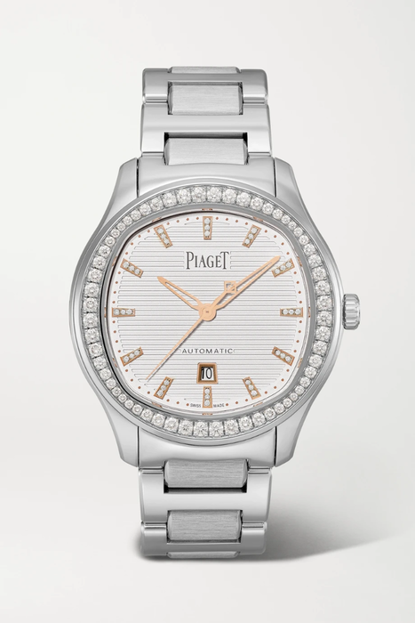 유럽직배송 피아제 PIAGET Polo Automatic 36mm 18-karat rose gold and diamond watch 16114163150979263