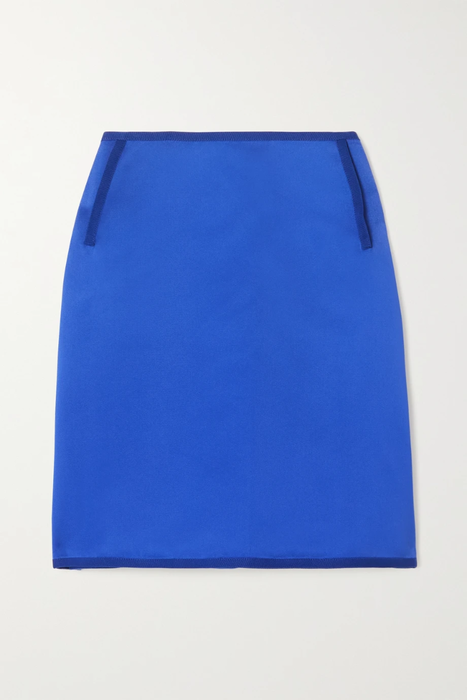 유럽직배송 AZ FACTORY Switchwear recycled duchesse-satin mini skirt 6630340696700219
