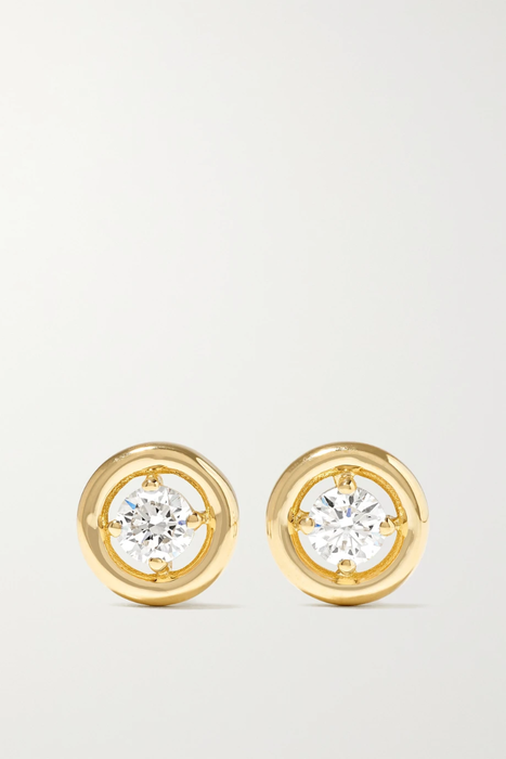 유럽직배송 멜리사케이 귀걸이 MELISSA KAYE Sylvie 18-karat gold diamond earrings 16114163150540056