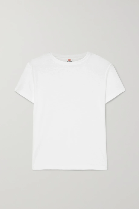 유럽직배송 리던 RE/DONE Classic cotton-jersey T-shirt 17957409490480282