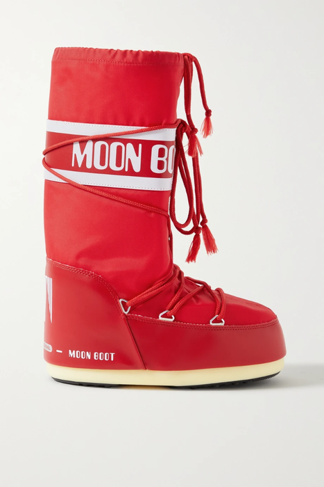 유럽직배송 문부츠 MOON BOOT Shell and faux leather snow boots 18706561955896690