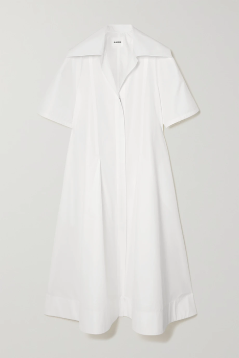 유럽직배송 질샌더 원피스 JIL SANDER Oversized pleated cotton-poplin dress 24772899113295456