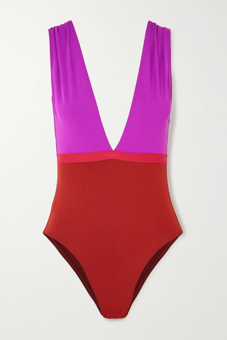 유럽직배송 에레스 ERES Costa Rica Ambera color-block swimsuit 22831760541439958