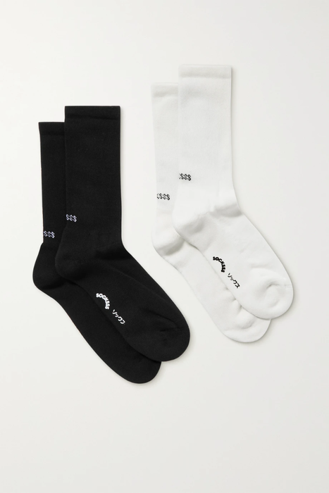 유럽직배송 SOCKSSS Set of two organic cotton-blend socks 25185454457118754