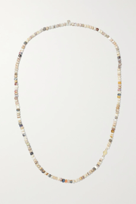 유럽직배송 SYDNEY EVAN 14-karat gold opal necklace 25458910981824857