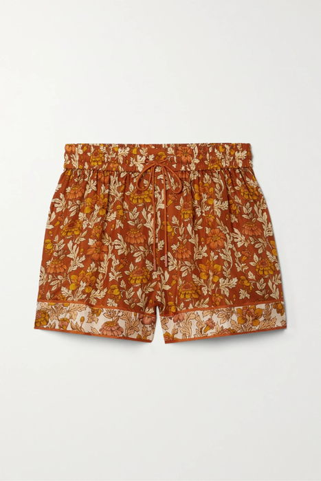 유럽직배송 짐머만 ZIMMERMANN Andie floral-print silk shorts 22250442025748832