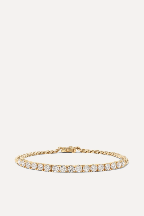 유럽직배송 아니타고 팔찌 ANITA KO Line 18-karat gold diamond bracelet 16494023980706516
