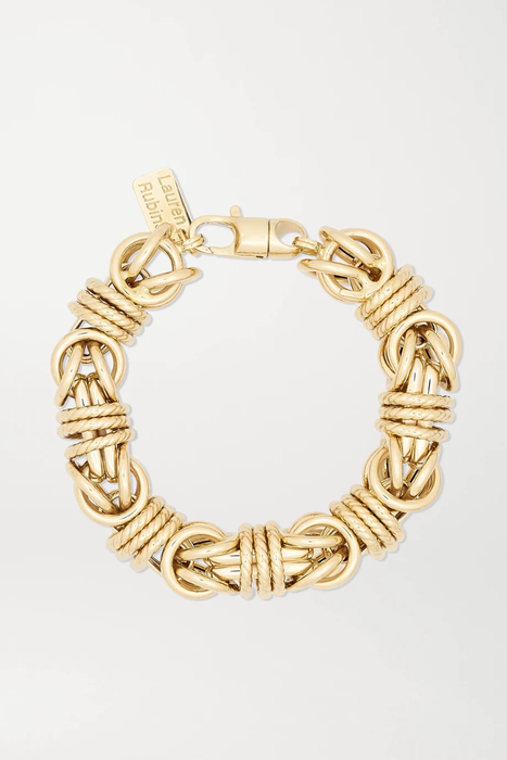 유럽직배송 로렌루빈스키 팔찌 LAUREN RUBINSKI Medium 14-karat gold bracelet 17476499599684411