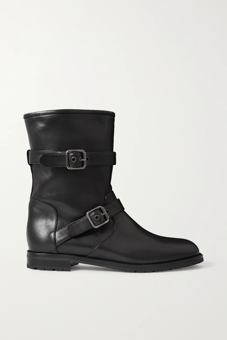 유럽직배송 마놀로블라닉 MANOLO BLAHNIK Sulaltra buckled leather ankle boots 6630340696528293