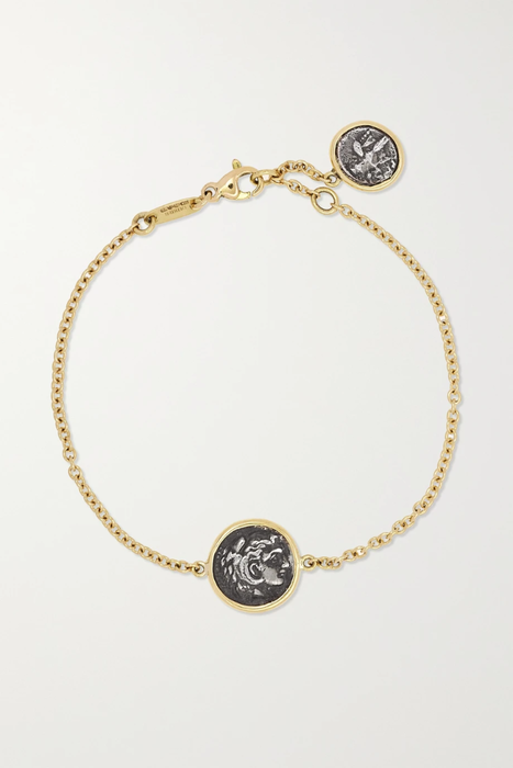 유럽직배송 두비니 팔찌 DUBINI Alexander the Great 18-karat gold and silver bracelet 20346390235914537