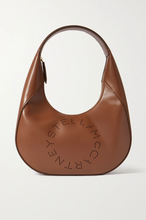 유럽직배송 스텔라맥카트니 STELLA MCCARTNEY Small perforated vegetarian leather shoulder bag 20346390235835397