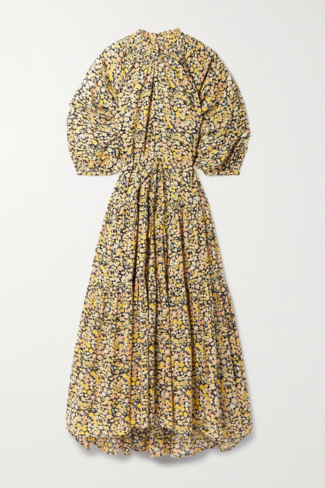 유럽직배송 어피스아파트 원피스 APIECE APART Trinidad tiered floral-print organic cotton-voile maxi dress 25185454456176214