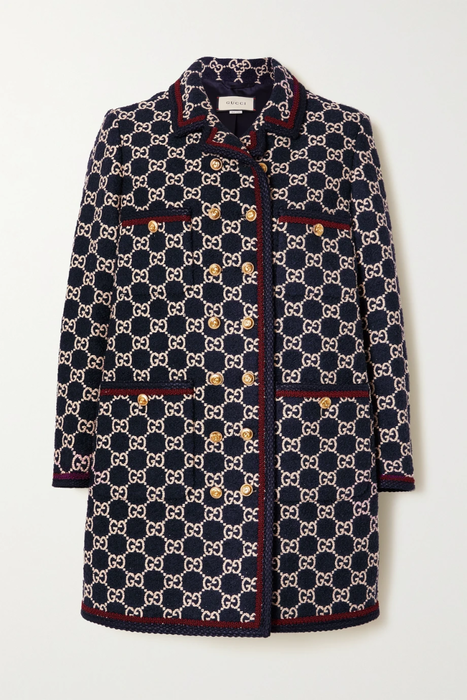 유럽직배송 구찌 GUCCI Cotton-blend bouclé-tweed coat 29419655932636215