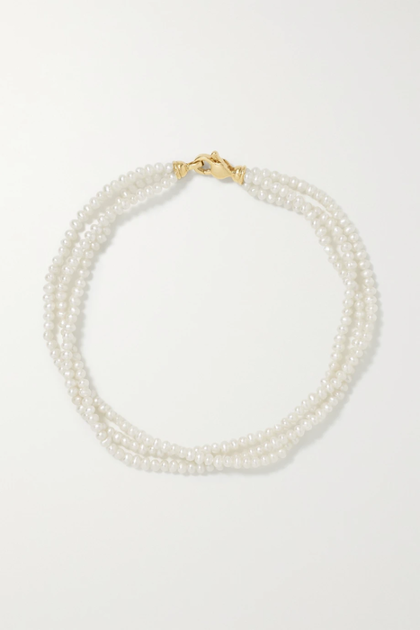 유럽직배송 미즈키 팔찌 MIZUKI 14-karat gold pearl bracelet 25185454457041151